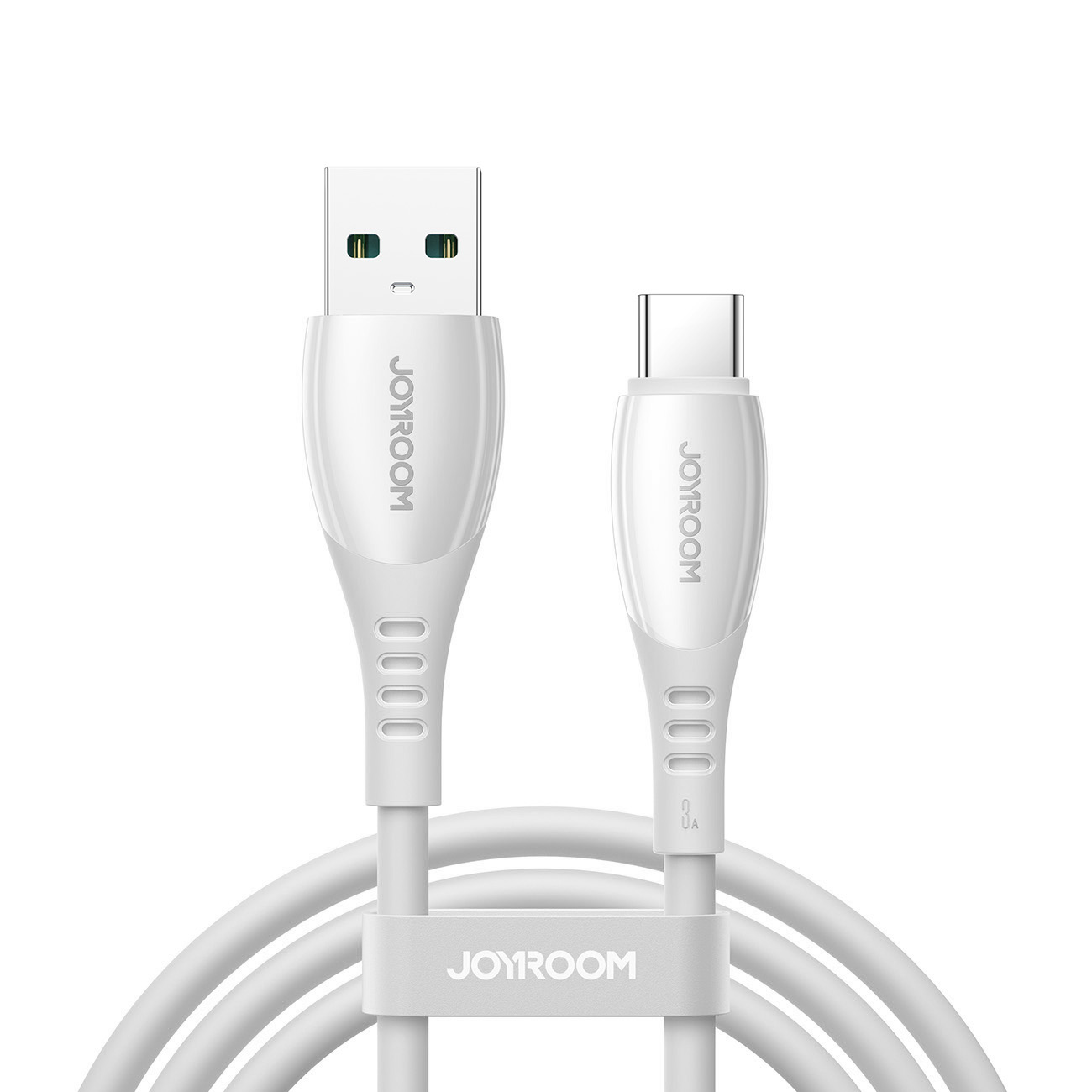 Joyroom S-A59 Vibrant Series 3A USB-A - USB-C kabelis 1.2m - balts