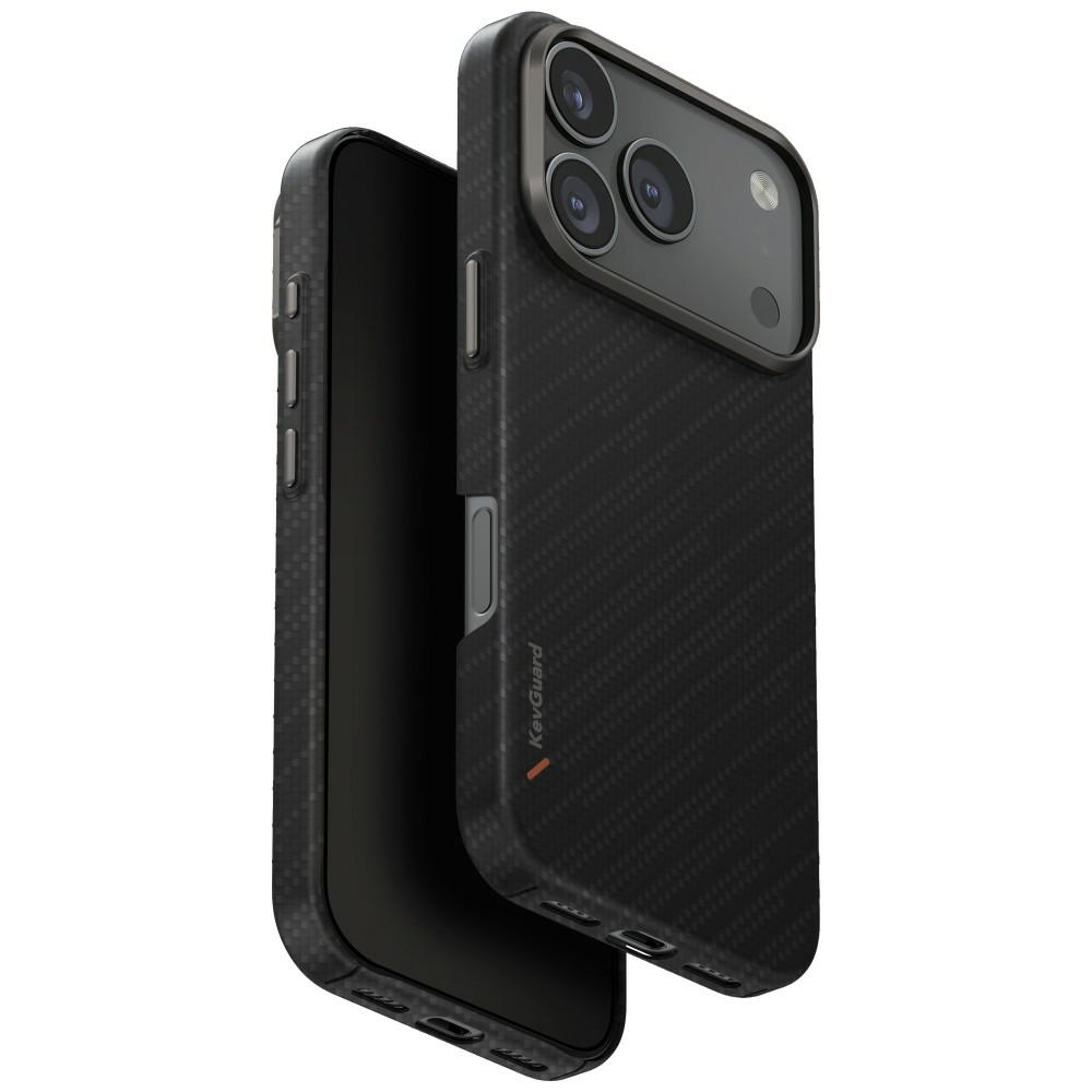 Чехол Uniq Keva EDGE Magclick с зарядкой для iPhone 17 Pro (чёрный)