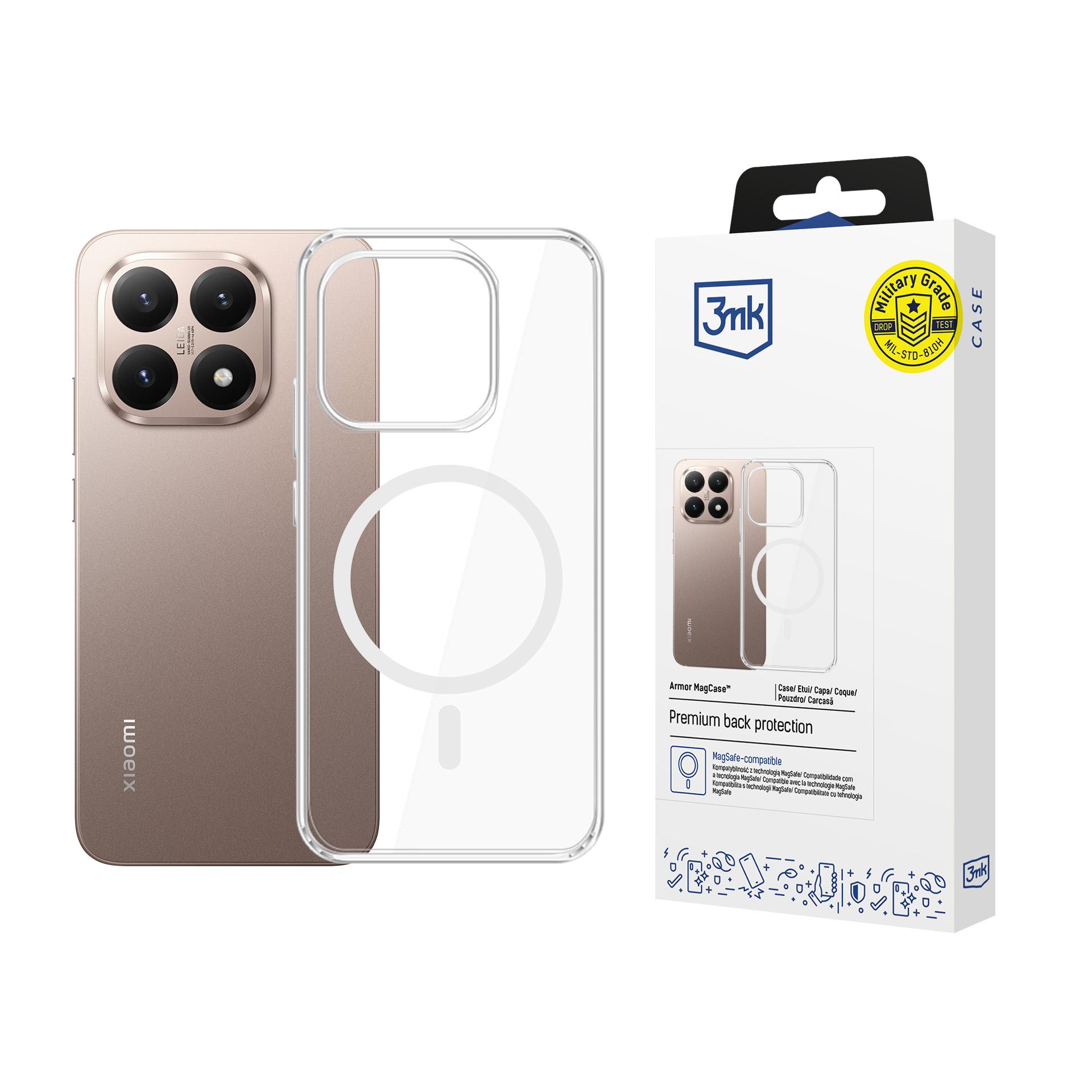 3mk Armor MagCase для Xiaomi 15T 5G - прозрачный
