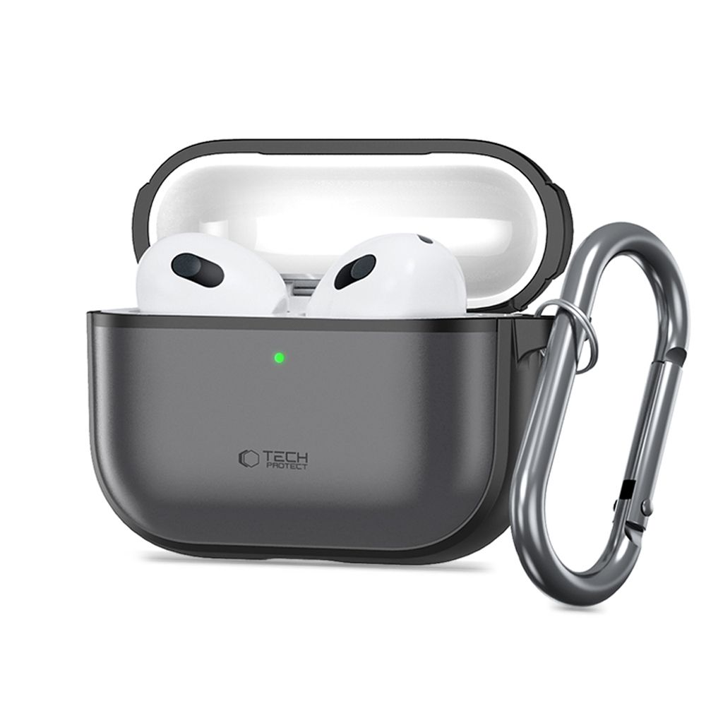 Tech-Protect silikona maciņš AirPods Pro 3 matēts melns
