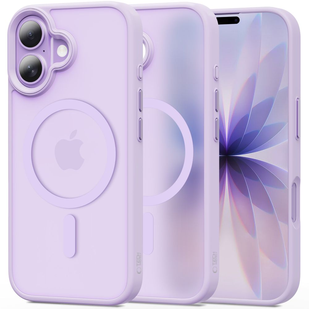 Tech-Protect MagMat MagSafe maciņš iPhone 17 violets