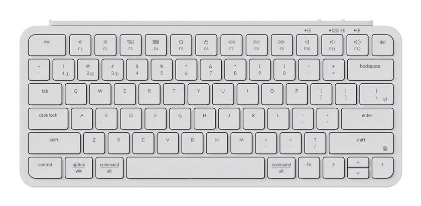 Keychron B1 Pro bezvadu tastatūra, ziloņkaula balta