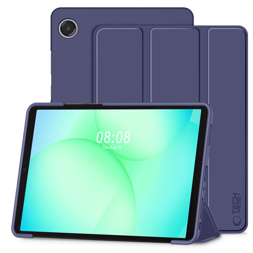 TechProtect SmartCase macins priekš Samsung Galaxy Tab A9+ / A11+ Plus 11.0 X210 / X215 / X216 / X230 / X235 / X236 - Tumši zils