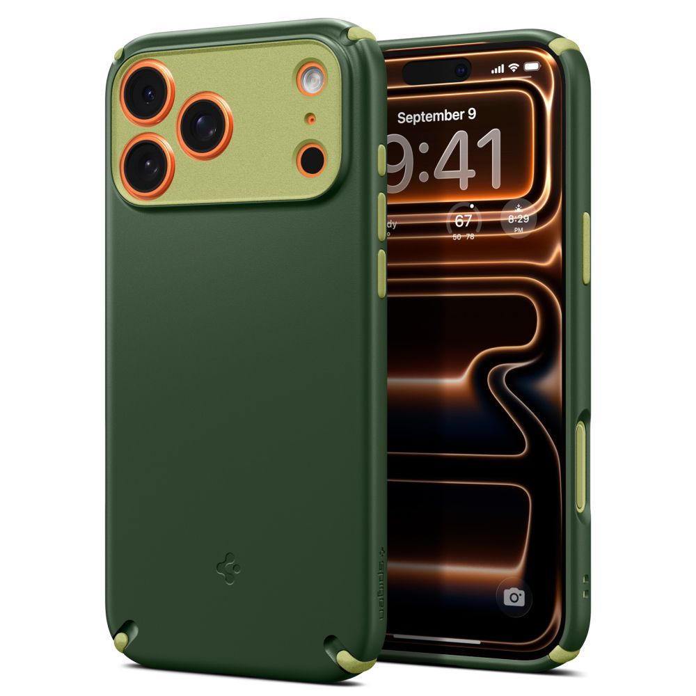 Spigen Nano Pop Hybrid MagSafe macins priekš iPhone 17 Pro - Zals