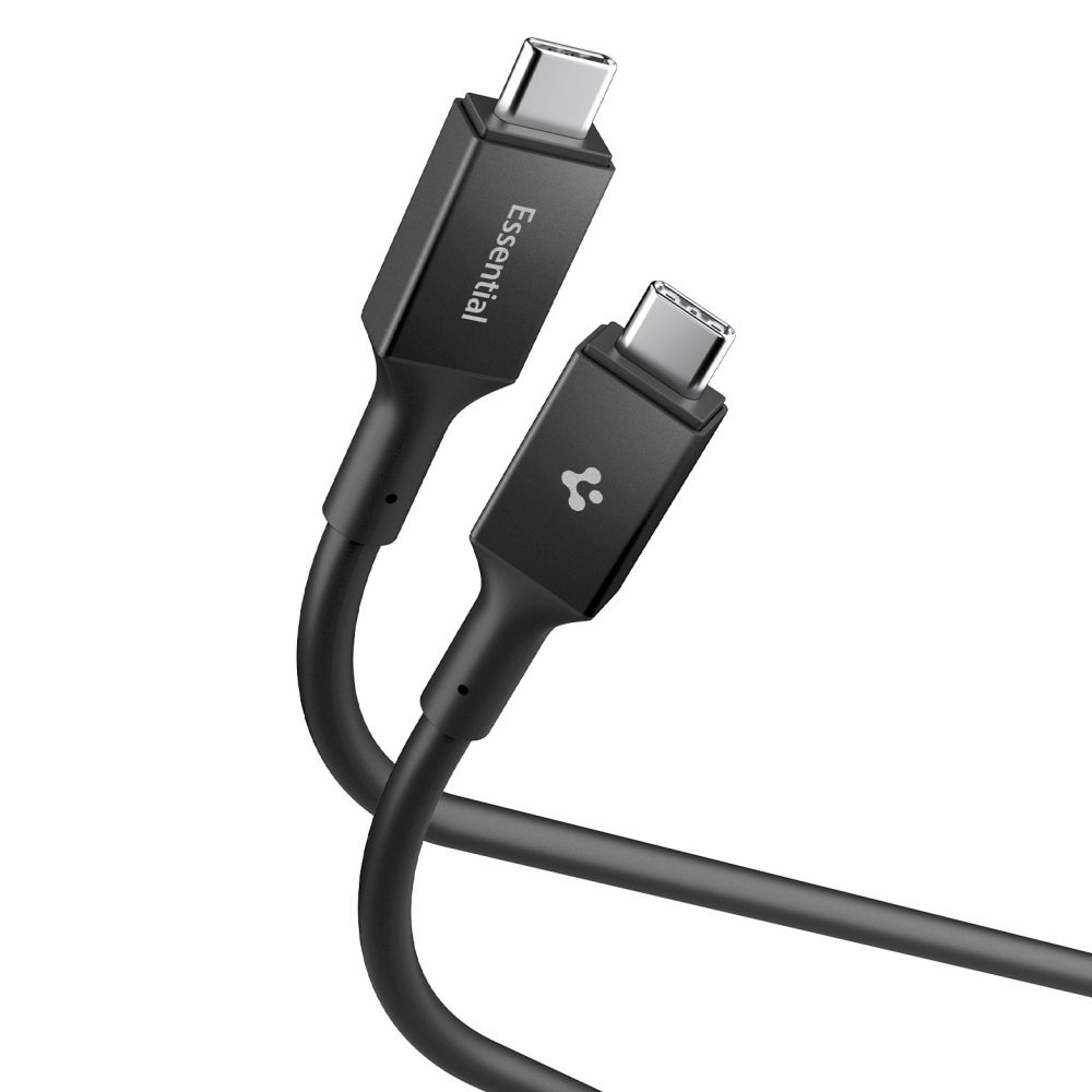 Spigen EB10020CC USB-C kabelis 100W 200cm - Melns