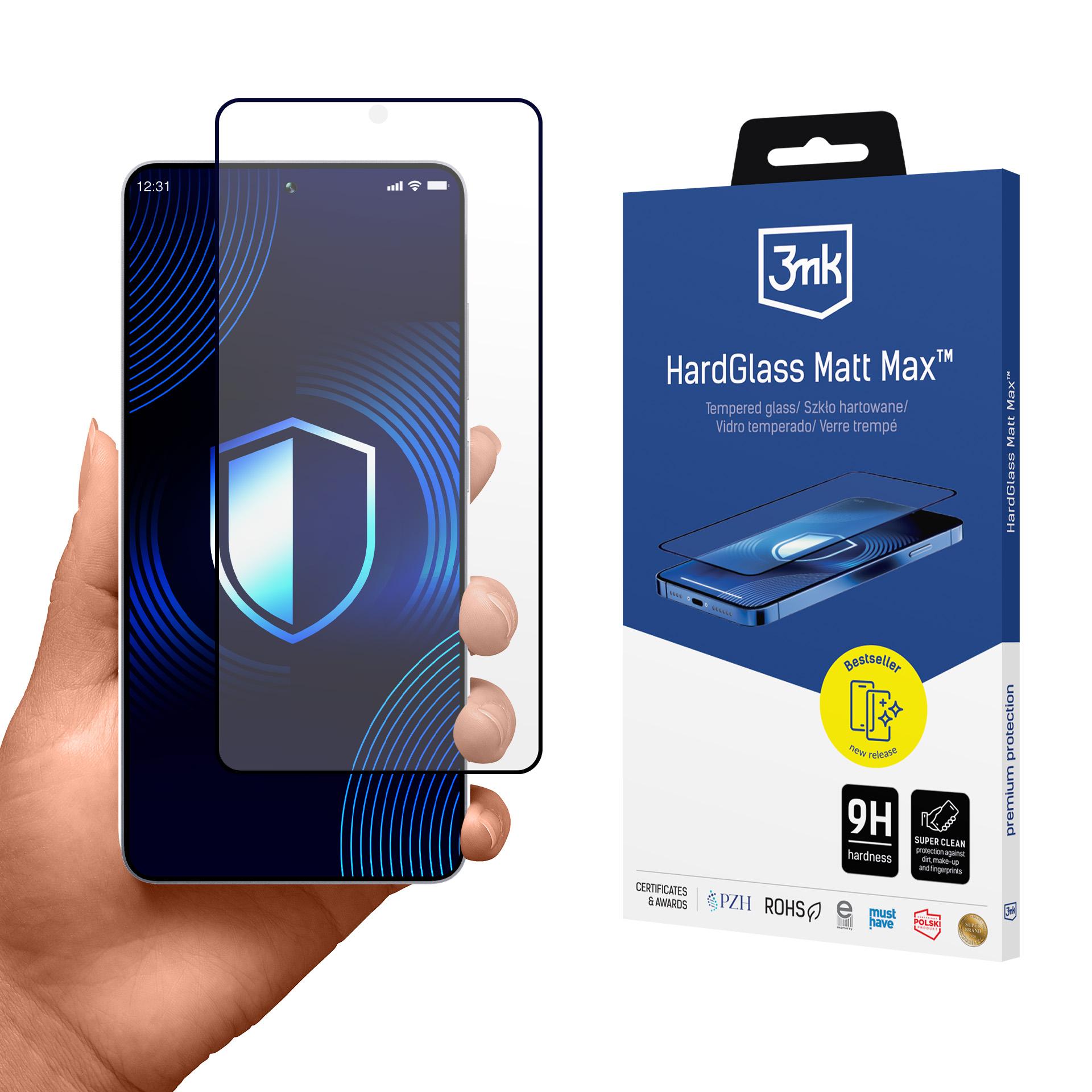 3mk HardGlass Matēts Max Rūdīts stikls for Samsung Galaxy S26 Ultra