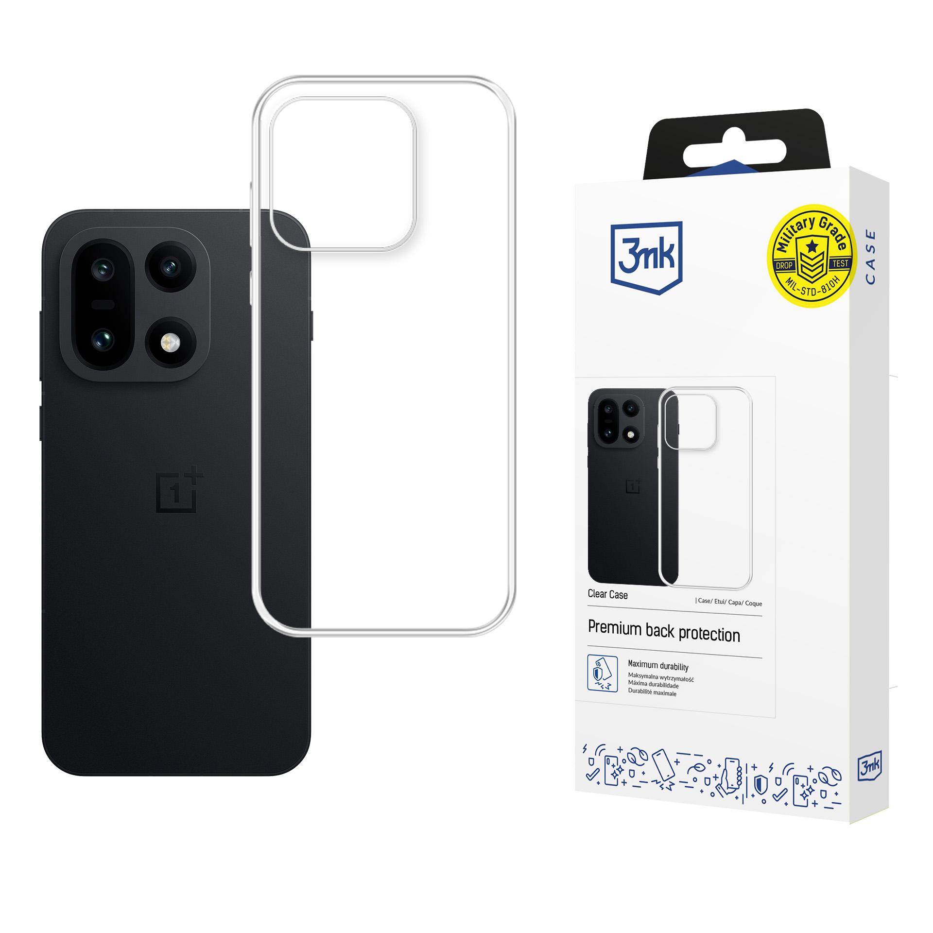 3mk Clear Maciņš for OnePlus 15 5G - caurspīdīgs