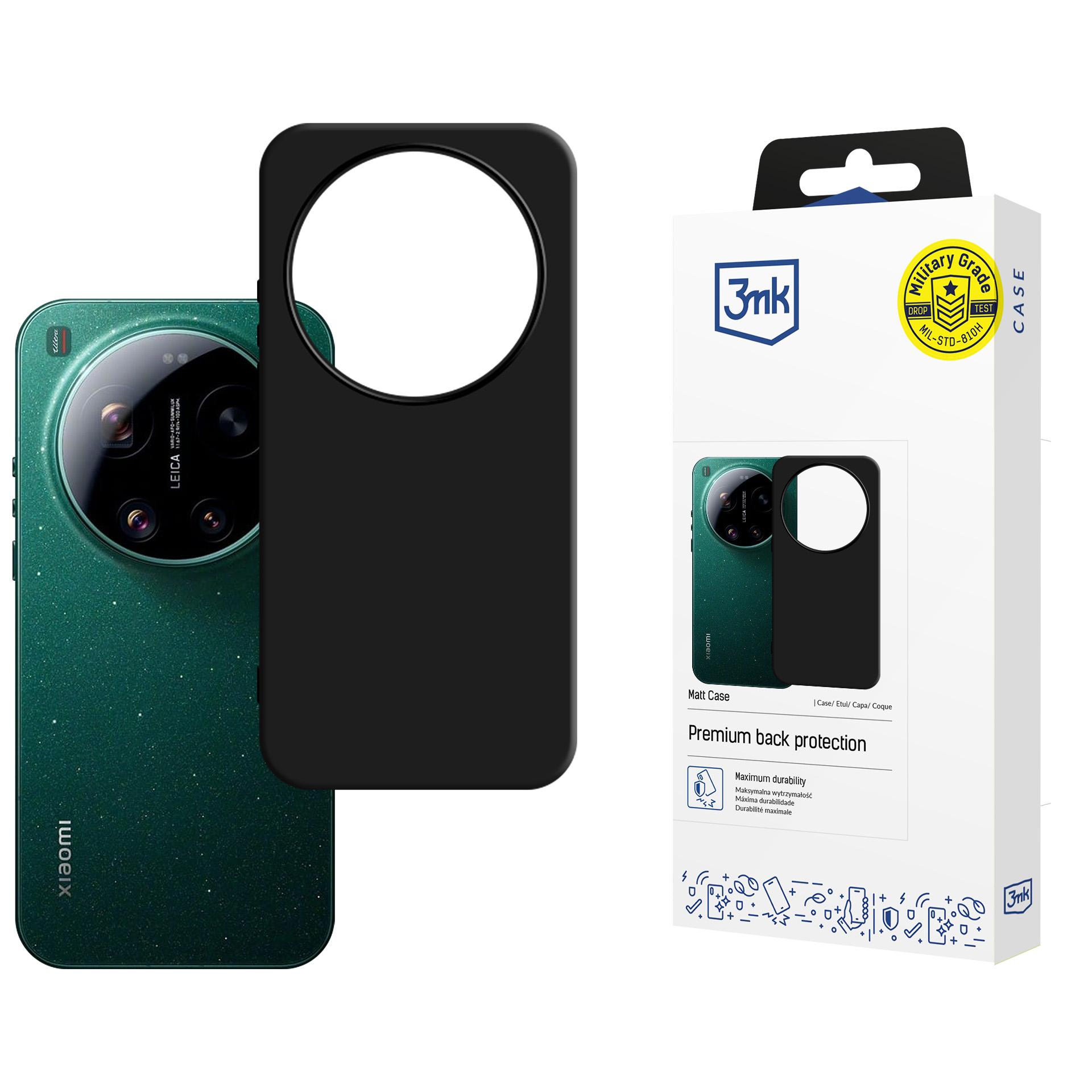 Maciņš 3mk Matt Maciņš Xiaomi 17 Ultra melns