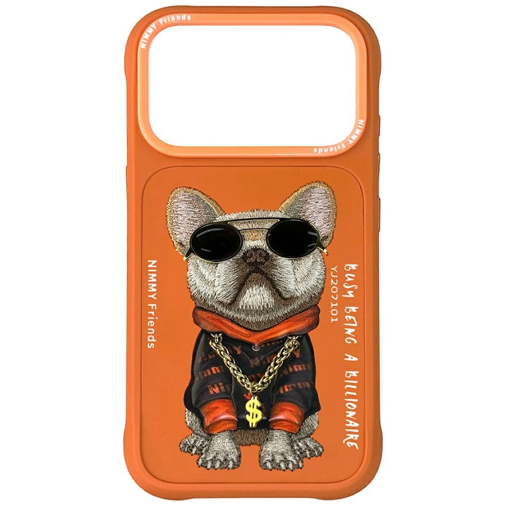 Nimmy Glasses Cool Dog iPhone 17 Pro macins - oranzs