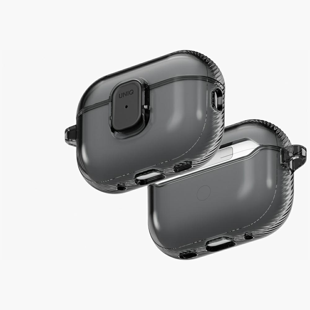 Uniq Glase Pro macins AirPods Pro 3 Lock macins - caurspidigs melns