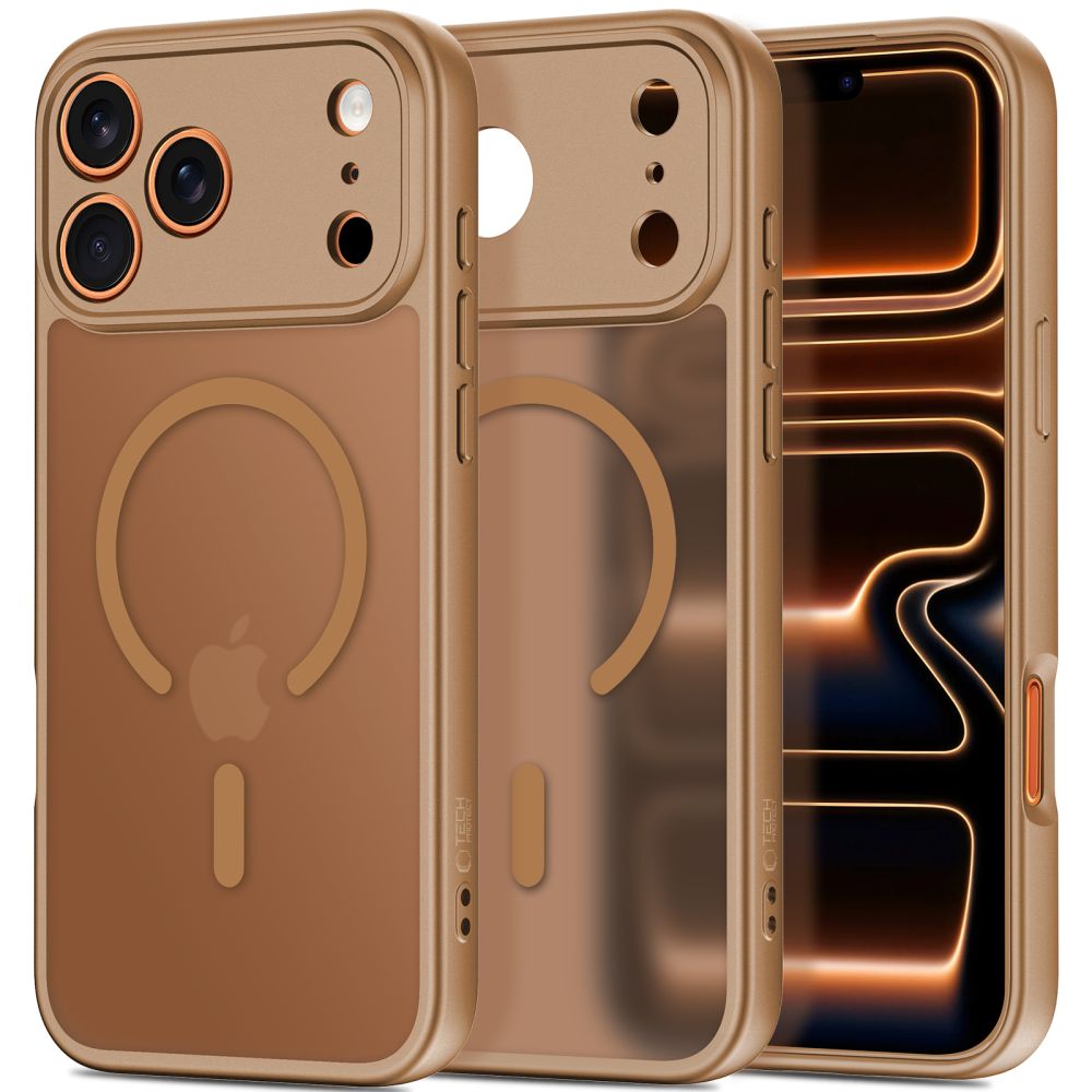 Tech-Protect BasicMag MagSafe apvalks iPhone 17 Pro - Brūns