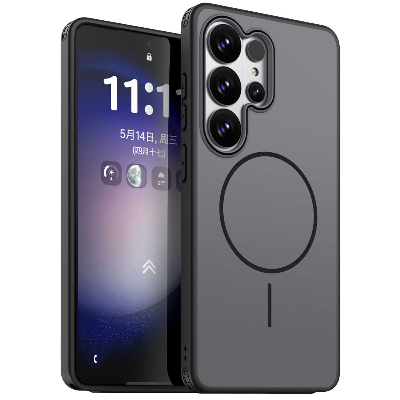 Hybrid Armor T maciņš priekš Samsung Galaxy S26 Ultra melns