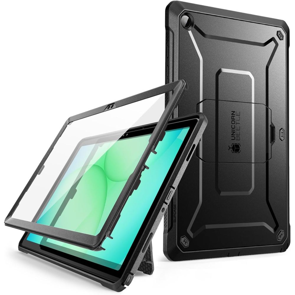 Supcase Unicorn Beetle Pro korpuss Samsung Galaxy Tab A11+ - melns