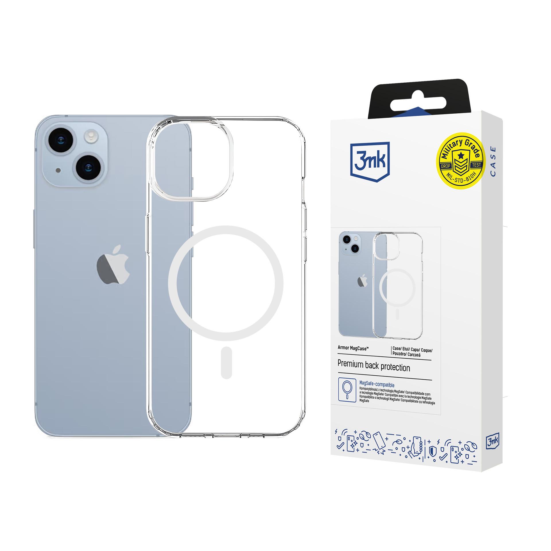 3mk Armor Magcase apvalks iPhone 14 Plus - Caurspīdīgs