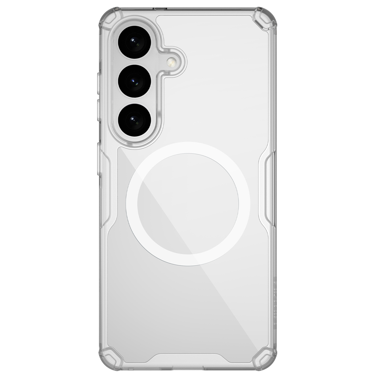 Nillkin Nature TPU Pro MagSafe saderīgs maciņš priekš Samsung Galaxy S26 balts