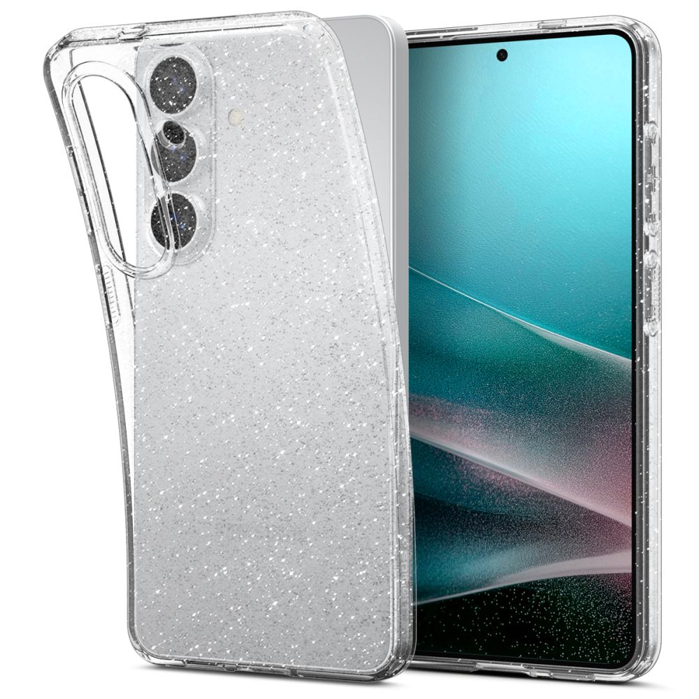 Spigen Liquid Crystal Glitter maciņš priekš Samsung Galaxy S26 spīdīgs kristāls