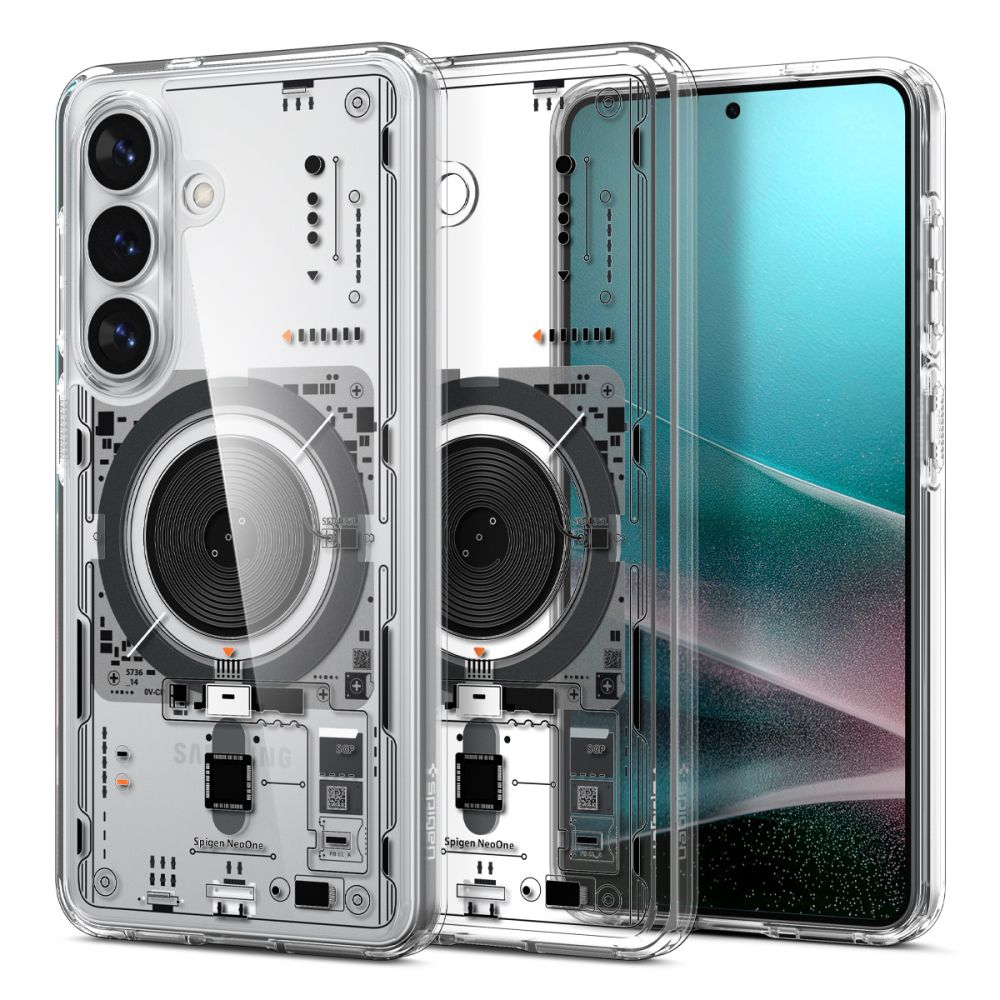 Spigen Ultra Hybrid Mag MagSafe maciņš priekš Samsung Galaxy S26+ Neo One - caurspīdīgs