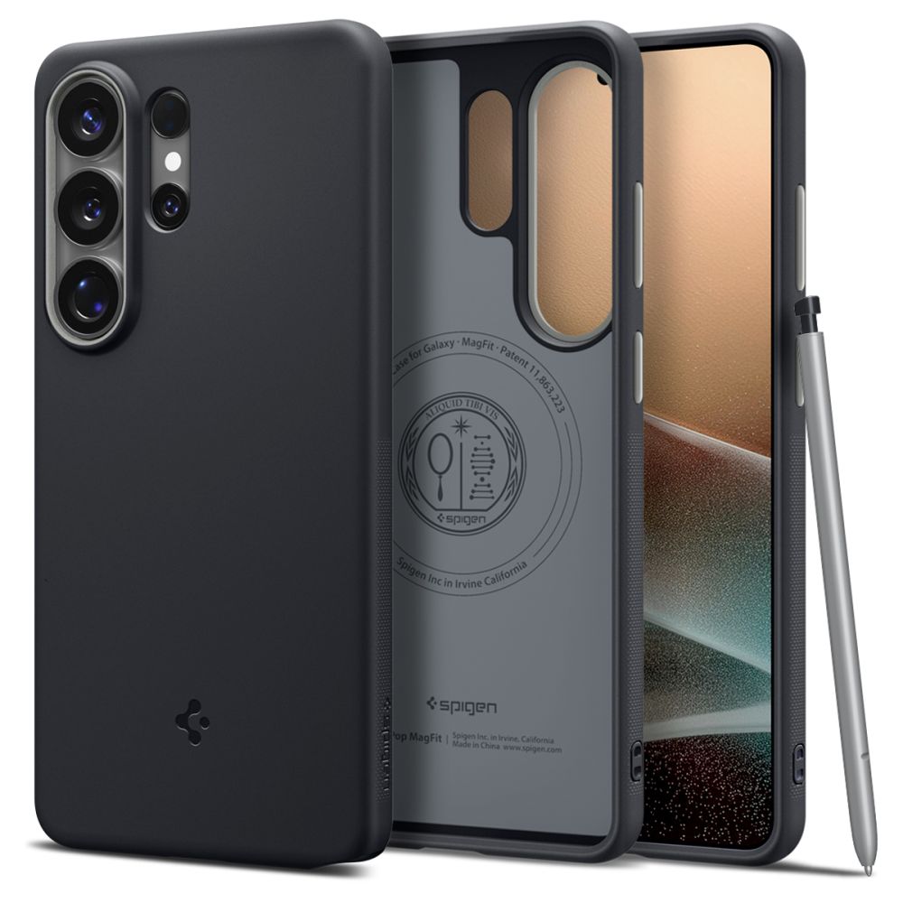 Spigen Nano Pop Mag MagSafe Maciņš for Samsung Galaxy S26 Ultra - melns