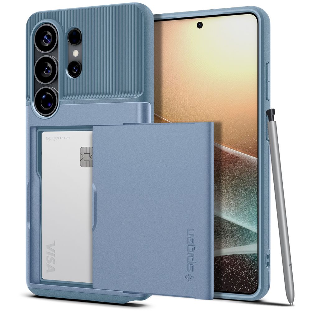 SPIGEN SLIM ARMOR CS GALAXY S26 ULTRA gaiši zils