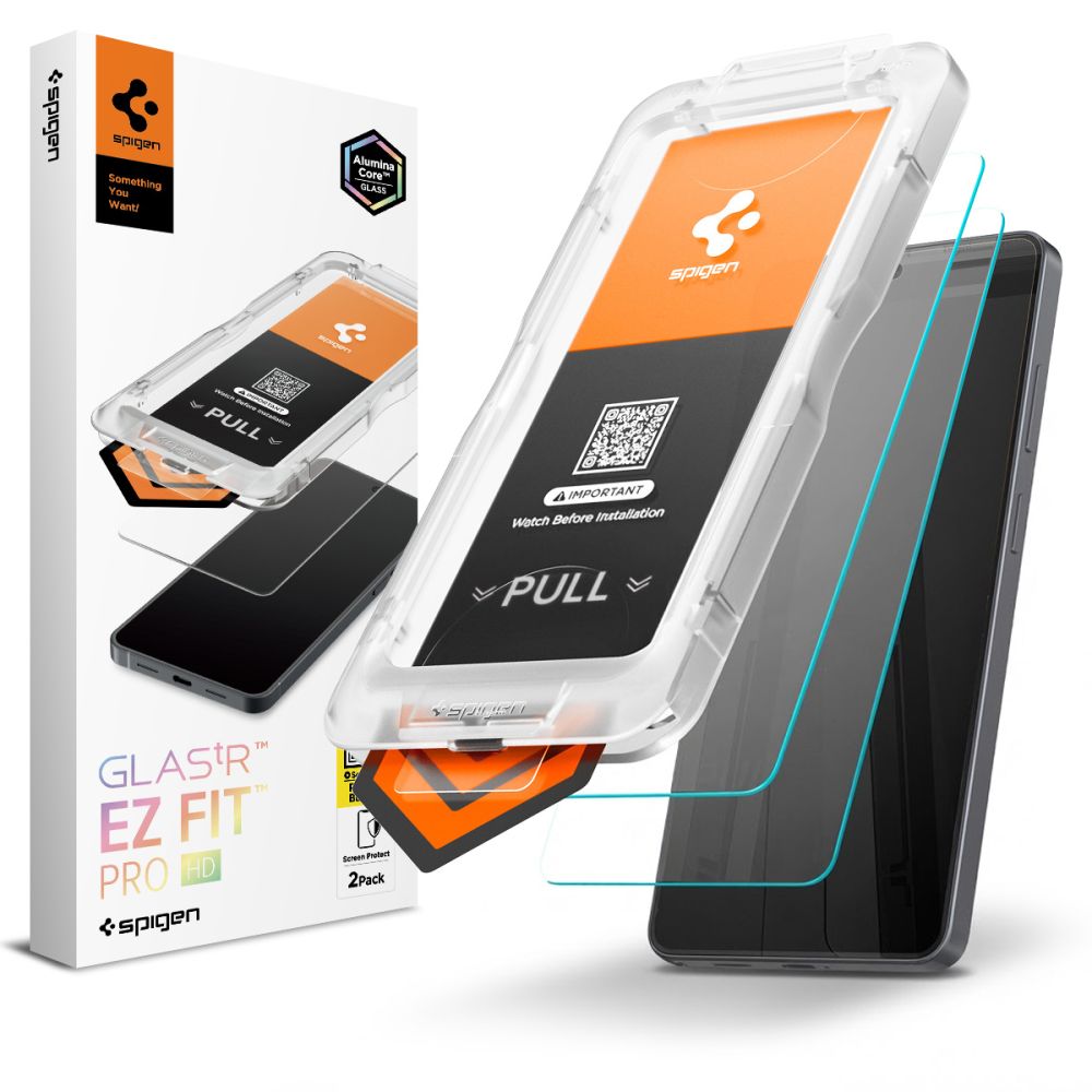 Spigen Glas.Tr Ez Fit Pro HD rūdīts stikls 2 gab. priekš Samsung Galaxy S26 Ultra caurspīdīgs