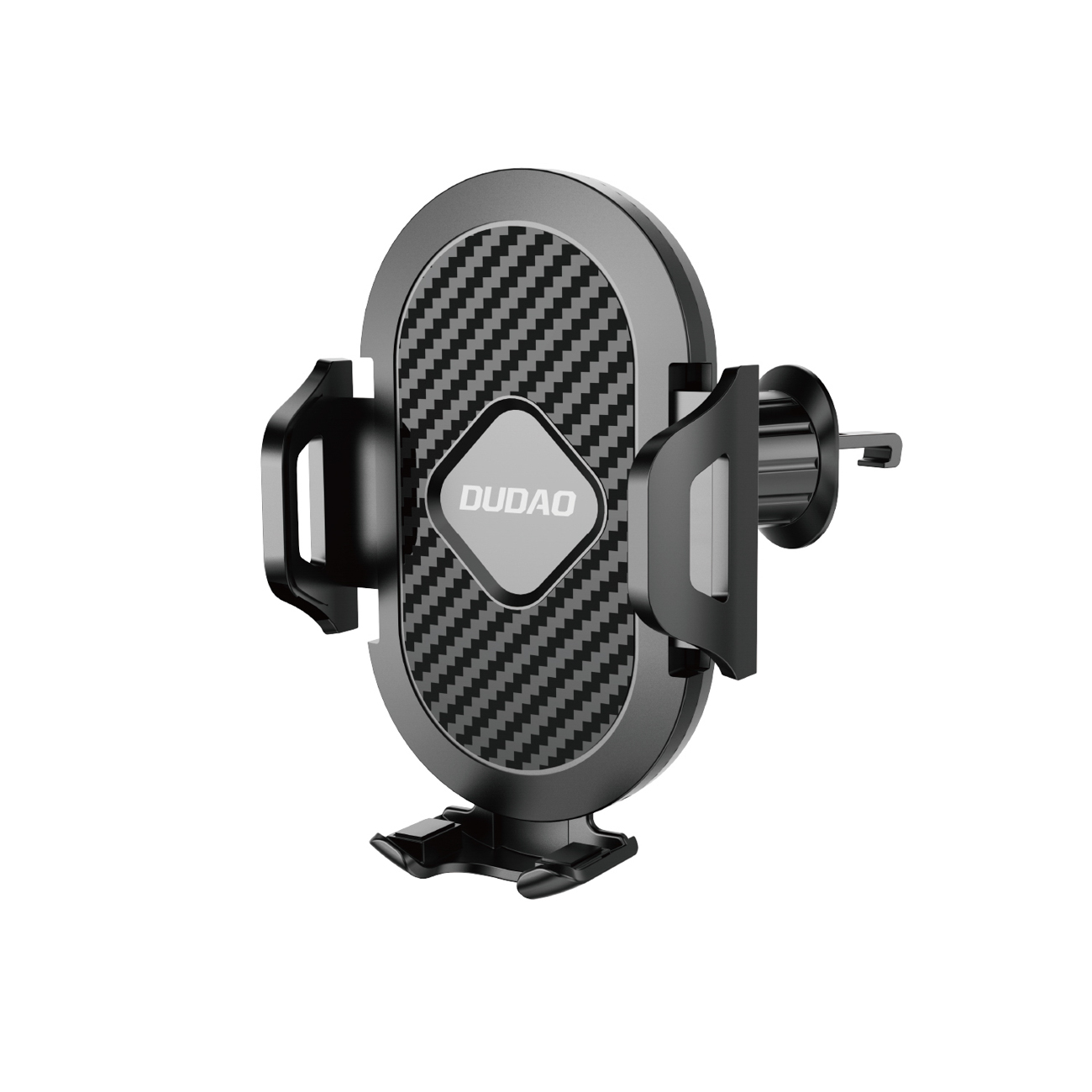 Dudao F2+ smartphone turētājs for the air vent with clamp - melns