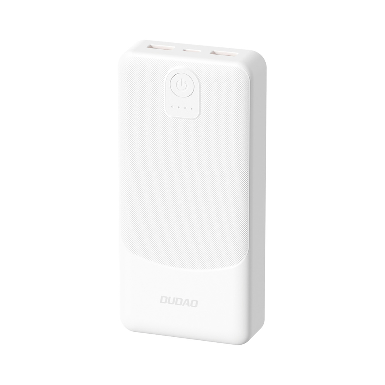 Внешний аккумулятор Dudao K10Pro, 2.4A, 20000mAh, 2x USB-A, белый