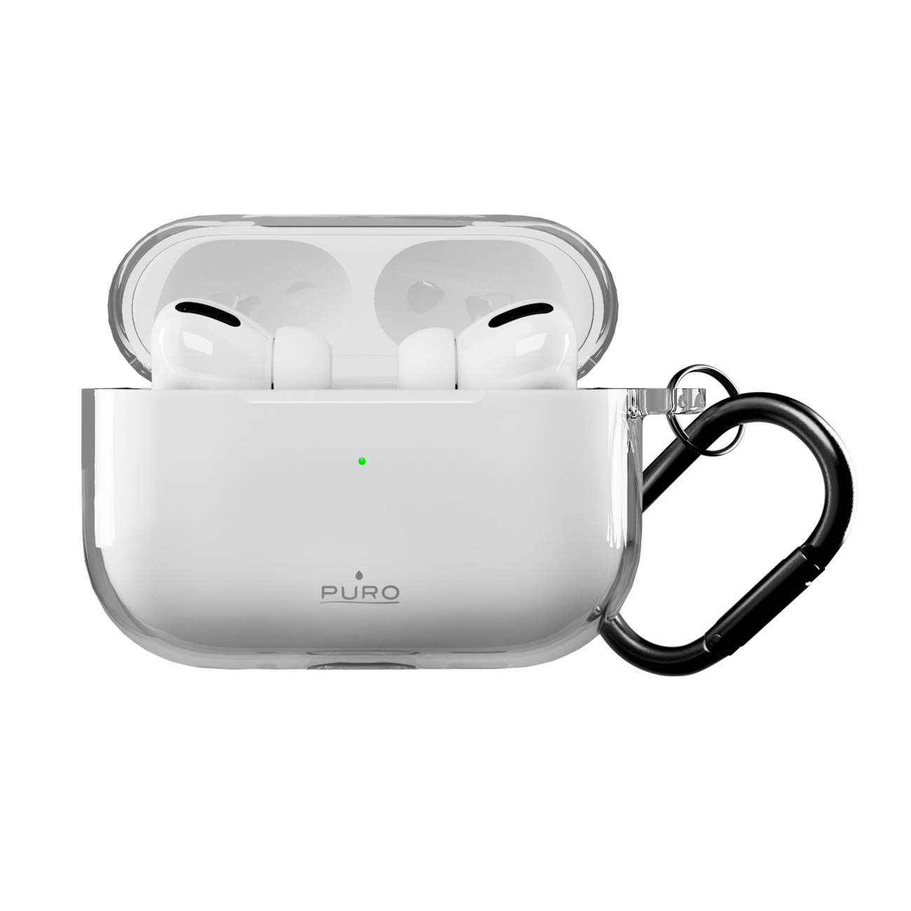 Puro 0.3 Nude futrālis AirPods Pro 3 - caurspīdīgs