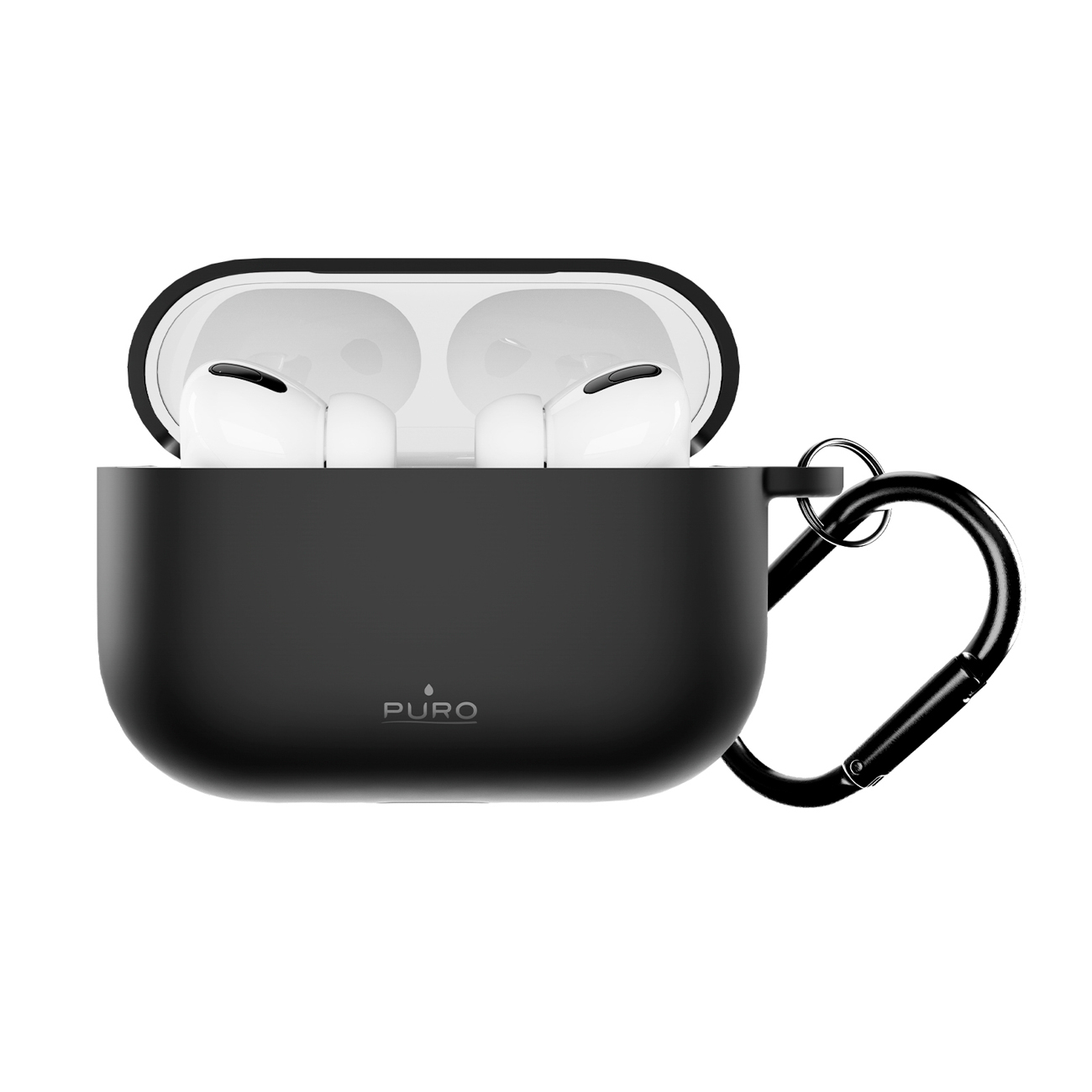 Чехол Puro Icon для AirPods Pro 3 — чёрный