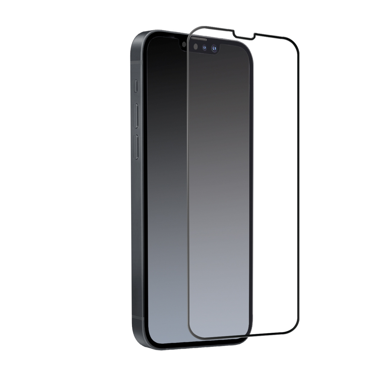 SBS Full Cover rūdīts stikls priekš iPhone 13 / 13 Pro / 14 / 16e / 17e