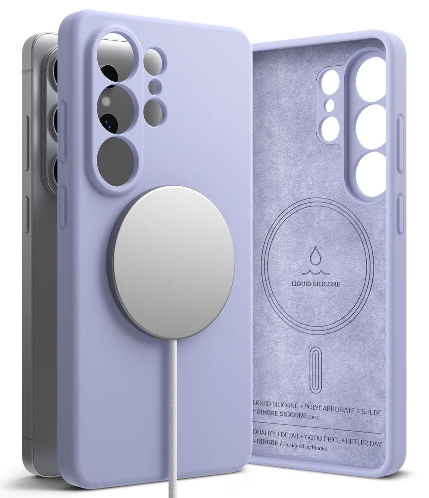 Ringke Silikona MagSafe Maciņš for Samsung Galaxy S26 Ultra - violets