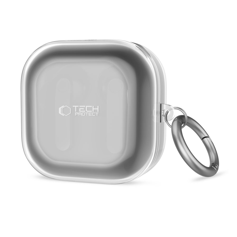 Tech-Protect FlexAir Maciņš for Samsung Galaxy Buds 4 / Buds 4 Pro - caurspīdīgs