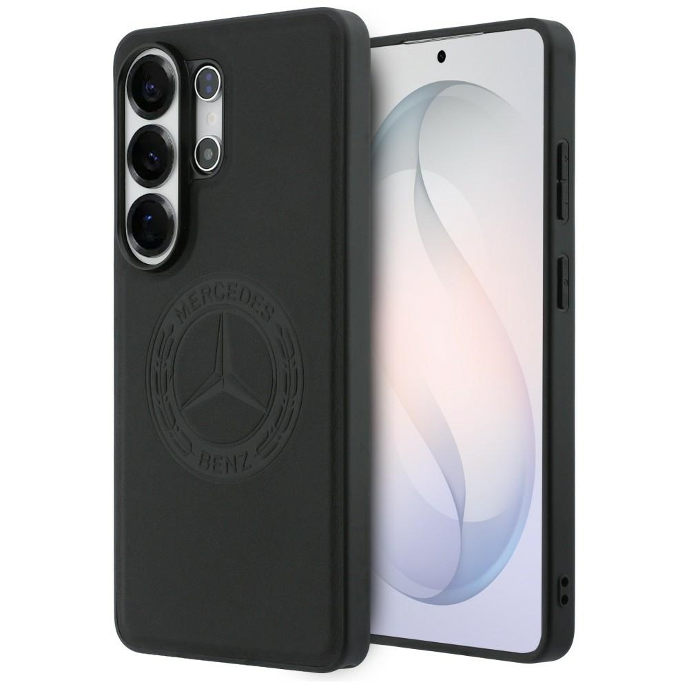 Mercedes Vintage Logo MagSafe maciņš priekš Samsung Galaxy S26 Ultra melns