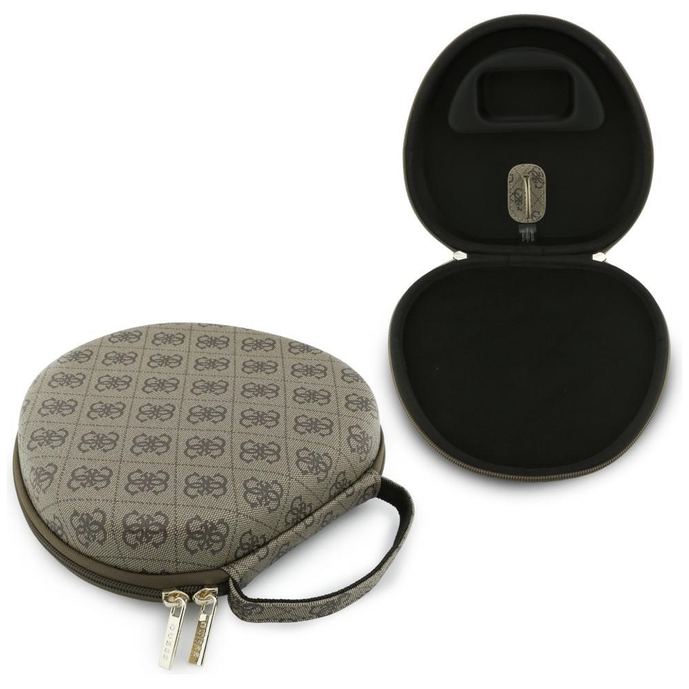 Guess Carry Box austiņas maciņš - brūns