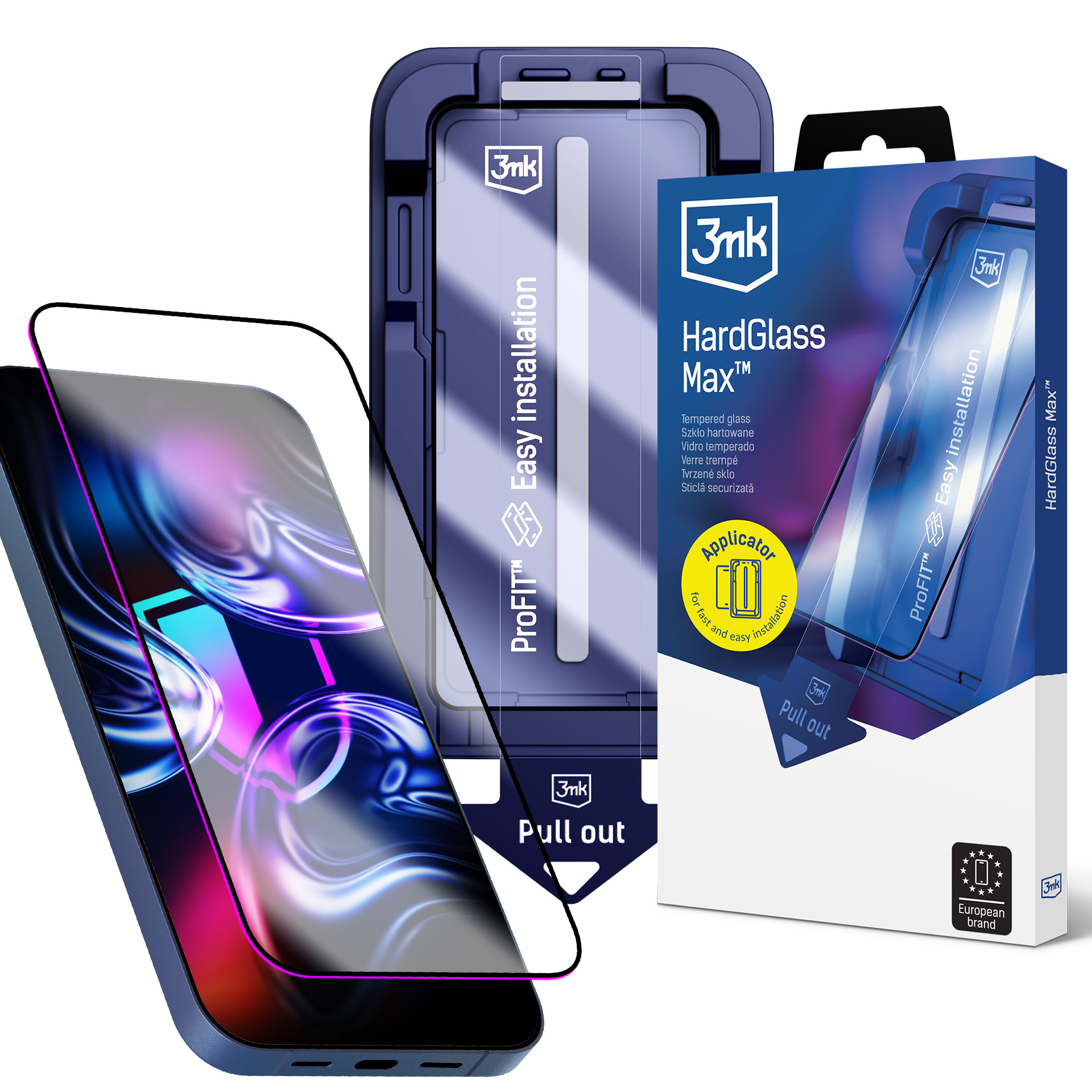 3mk HardGlass Max rūdīts stikls Samsung Galaxy S24+/S25+