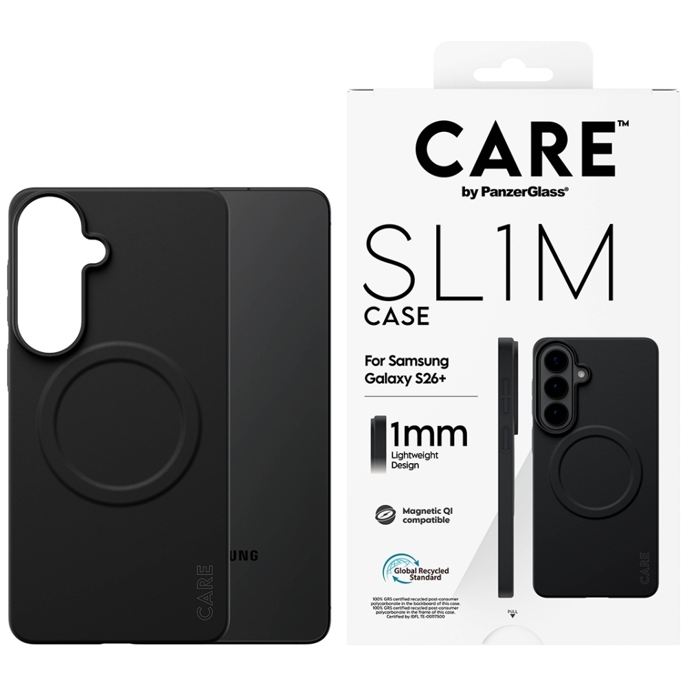 CARE by PanzerGlass SL1M maciņš Samsung Galaxy S26+ - melns