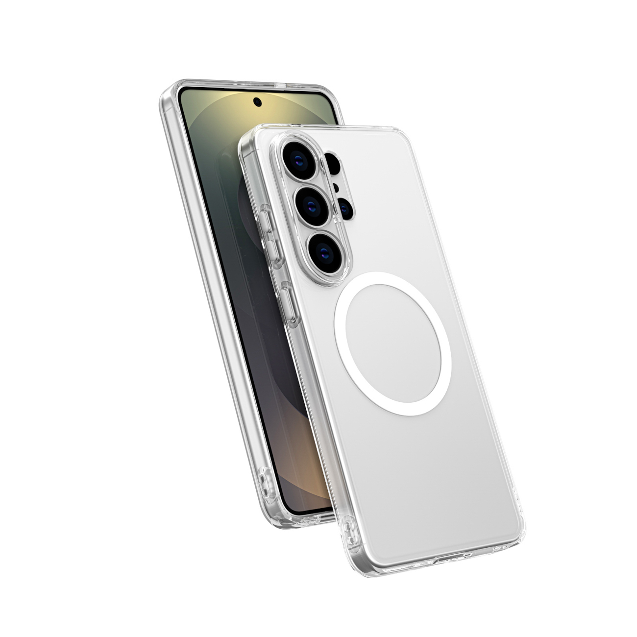 AmazingThing Minimal Mag Lens Maciņš for Samsung Galaxy S26 Ultra - Caurspīdīgs