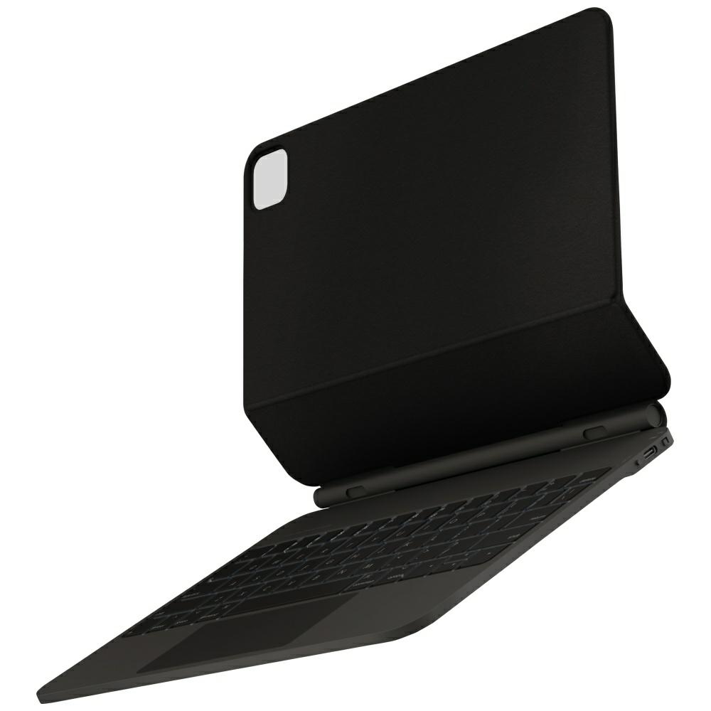Uniq Venno Pro magnētiskais viedais maciņš ar klaviatūru, paredzēts iPad Pro 11" (2024/2025) - melns