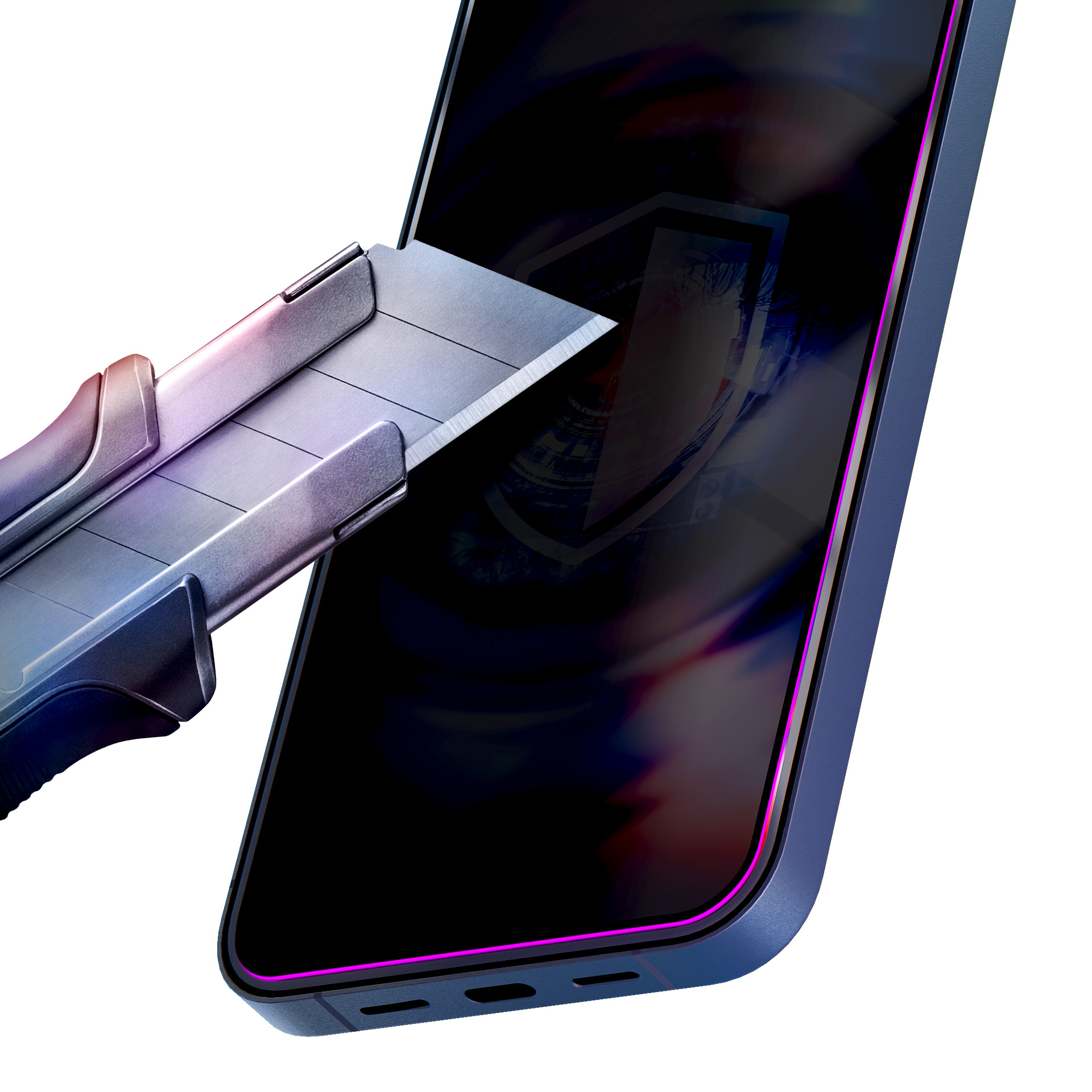 3mk HardGlass Max Privacy 9H rūdīts stikls ar privātuma filtru iPhone 15 Pro
