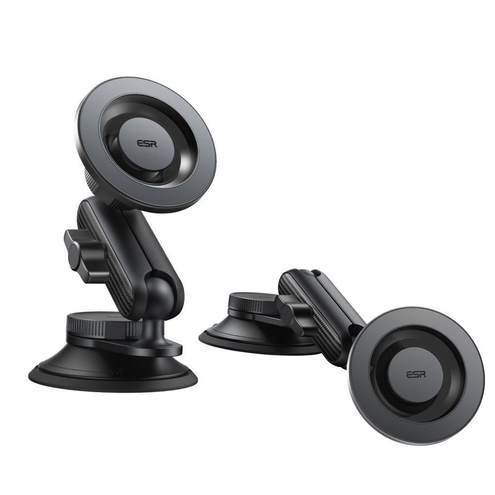 ESR Omnilock Magnetic MAGSAFE Dashboard Car Mount melns