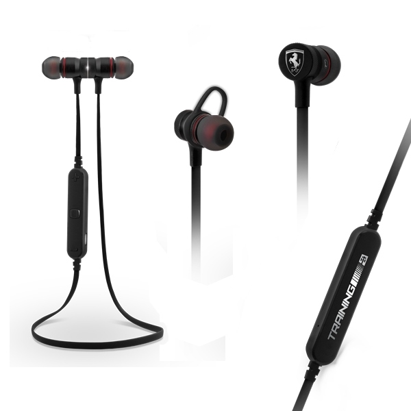 Ferrari FETEPRCB Bluetooth bezvadu austiņas melnas