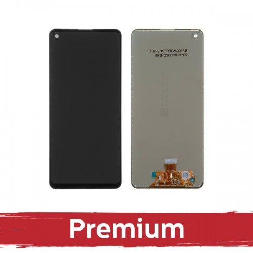LCD дисплей совместимый с Samsung A217 A21s черный OEM
