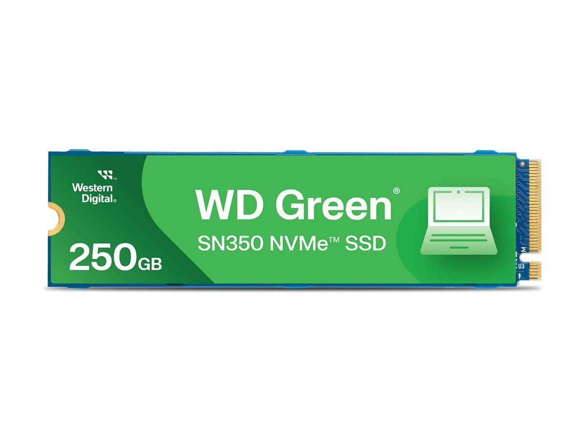 WD Green SN350 NVMe SSD 250GB M.2 2280 disks