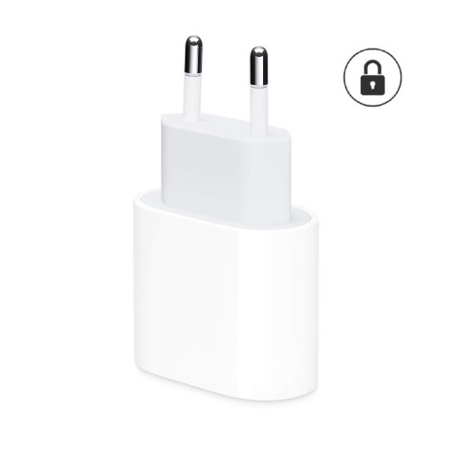 Oriģinālais lādētājs Apple MHJE3ZM/A balts 20W (bez iepakojuma)
