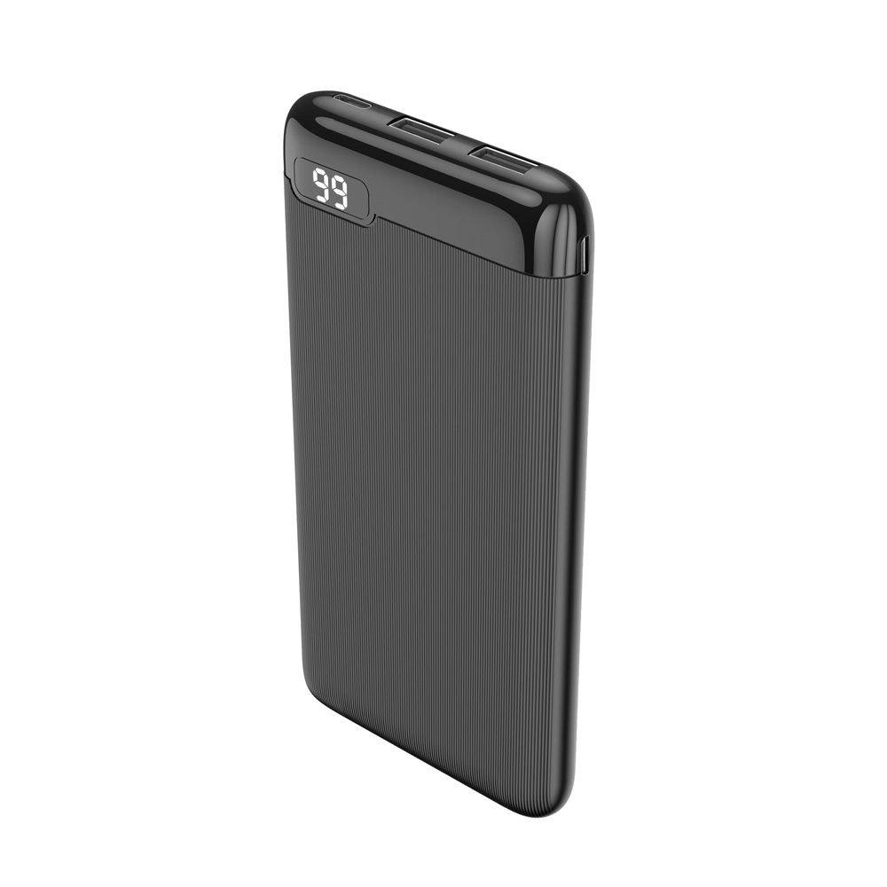 Setty power bank 10000 mAh LCD SPBL-10 melns