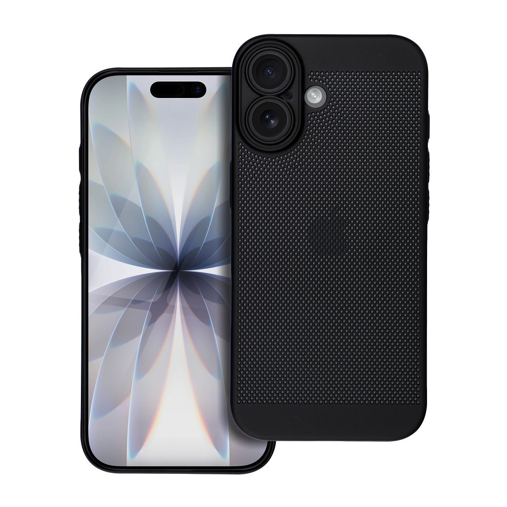 BREEZY viedtālruņa apvalks IPHONE 17 melns