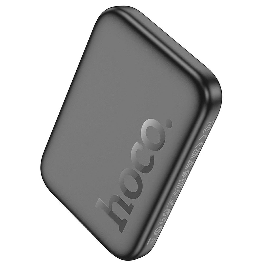Portatīvais lādētājs saderīgs ar MagSafe Hoco 5000 mAh QC PD 18W J117 melna