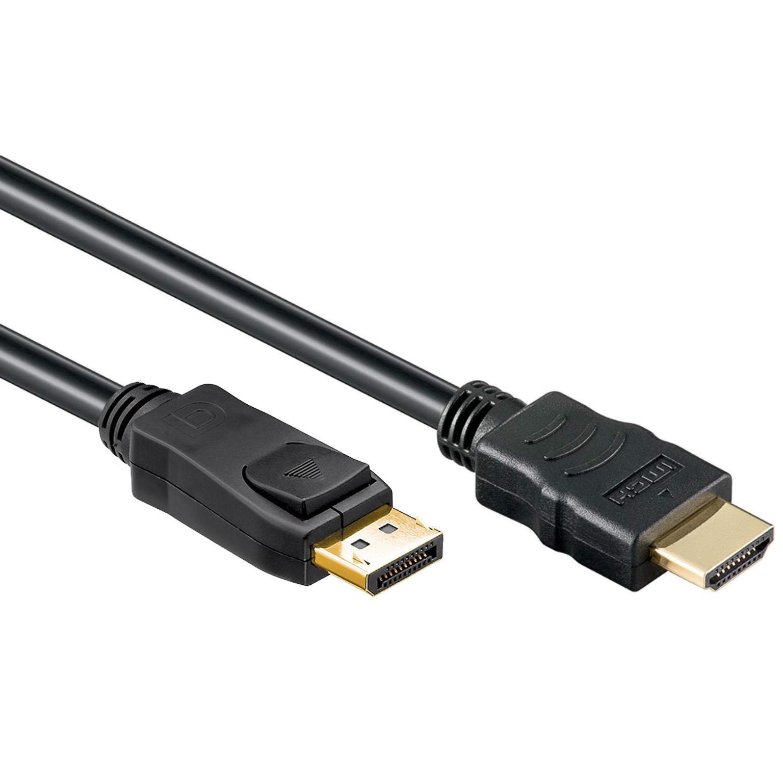 Allteq CC-DP-HDMI-6 video kabeļa adapteris DisplayPort HDMI Type A (Standard) zils