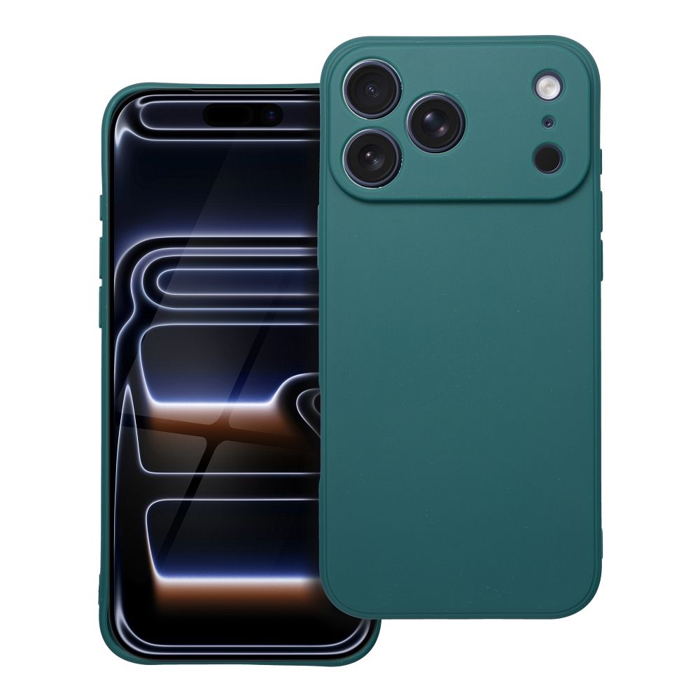 Matēts viedtālruņa apvalks IPHONE 17 Pro Max - zaļš