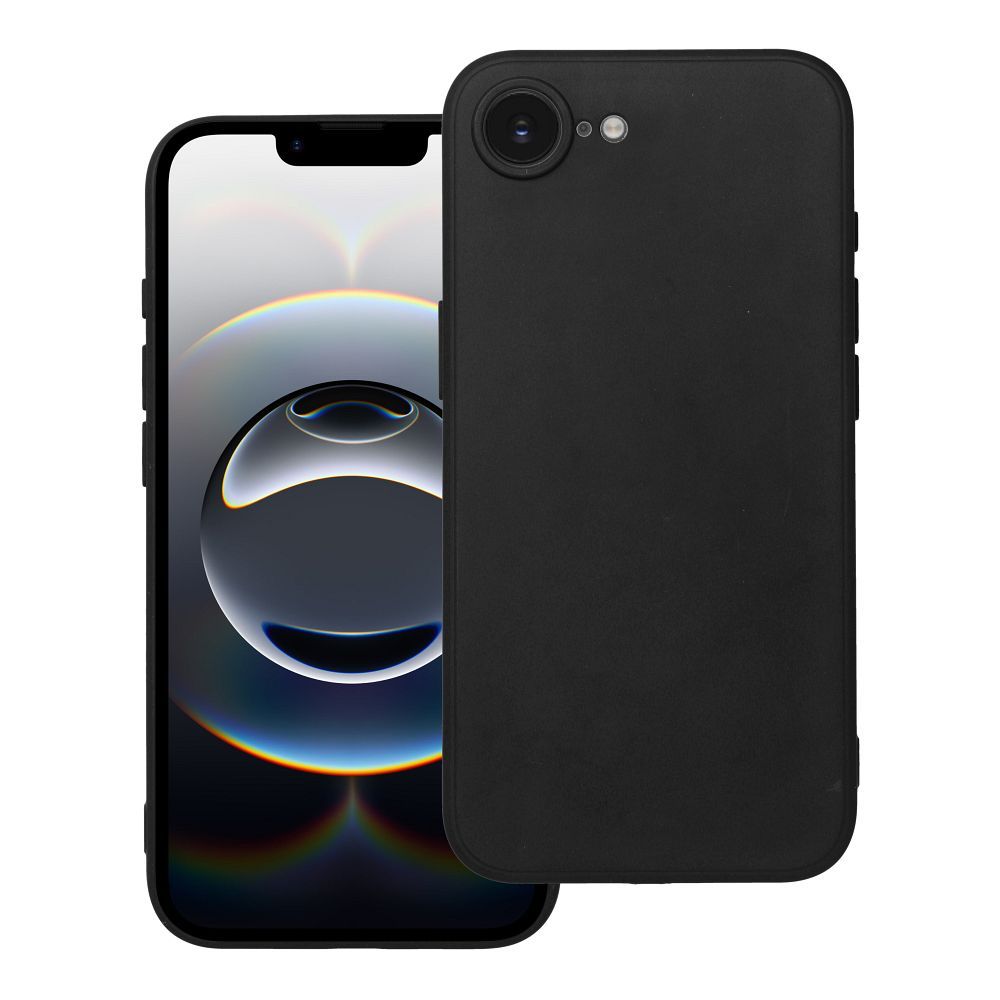 Mīksts viedtālruņa apvalks IPHONE 16e (SE 4 2025) melns