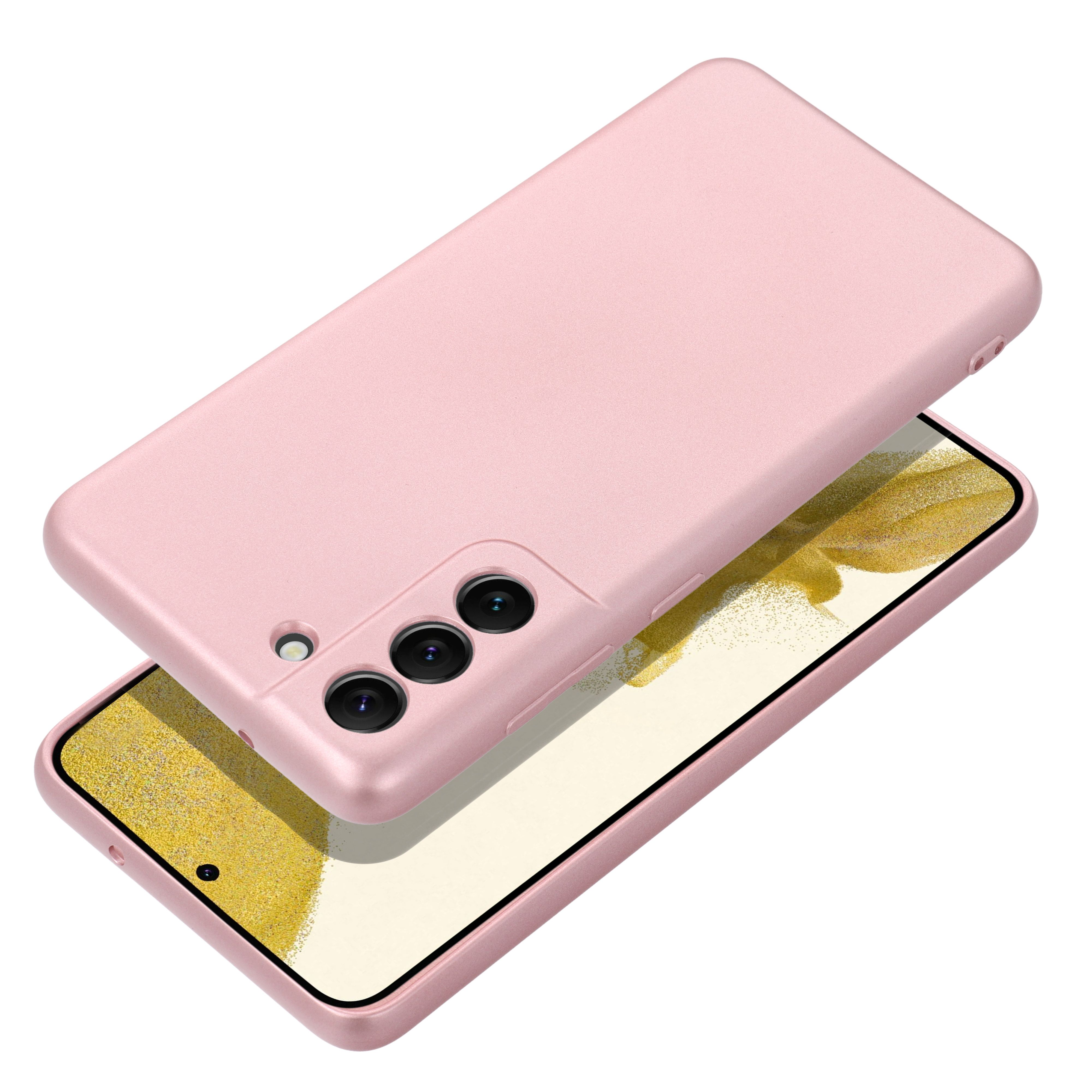 Maciņš for Samsung A57 5G Metallic rozā